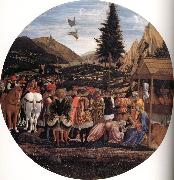 DOMENICO VENEZIANO The Adoration of the Magi oil painting on canvas